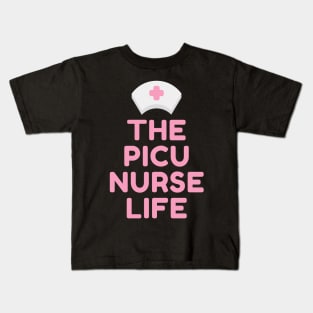 PICU Nurse life! Pediatric ICU Nursing Kids T-Shirt